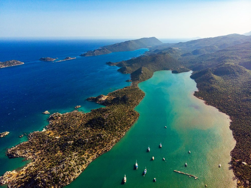 Kaş'ta bir deniz kanosu deneyimi: Kekova Klasik Rotası