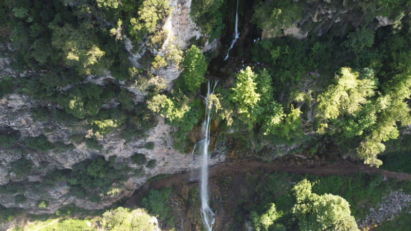 Hatay’da Terörden temizlenen Amanos Dağlarında yeni bir şelale bulundu