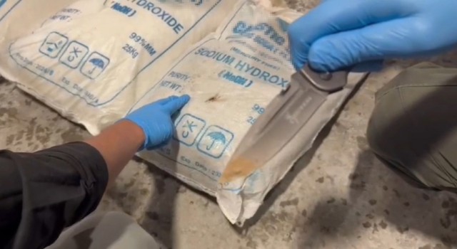 Ağrıda çuvallar içerisinde 240 kilo uyuşturucu yakalandı