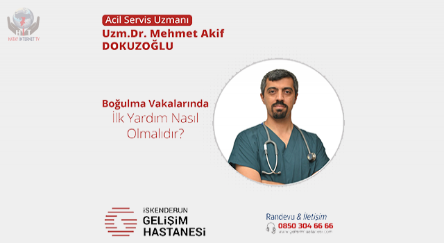 BOĞULMA VAKALARINDA İLKYARDIM NASIL OLMALIDIR?
