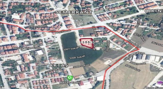 Bolu Belediyesinden 45 milyon 300 bin liralık arsa satışı