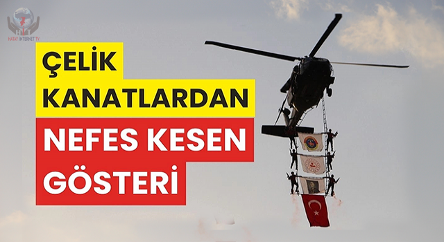 Çelik kanatlardan İskenderun körfezinde mest eden gösteri