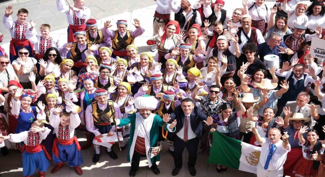 Dans gruplarından Başkan Dökmeciye ziyaret