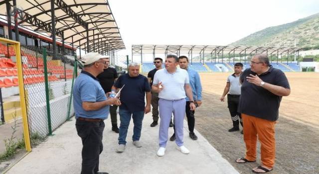 DÖNMEZ, SARISEKİ STADINI KRİTERLERE UYGUN HALE GETİRECEĞİZ