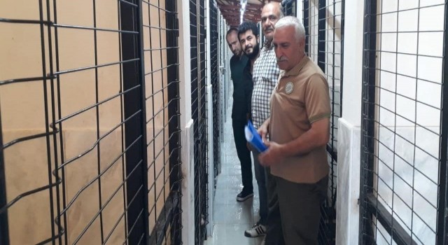 Elazığda Hayvan Bakımevinde denetim