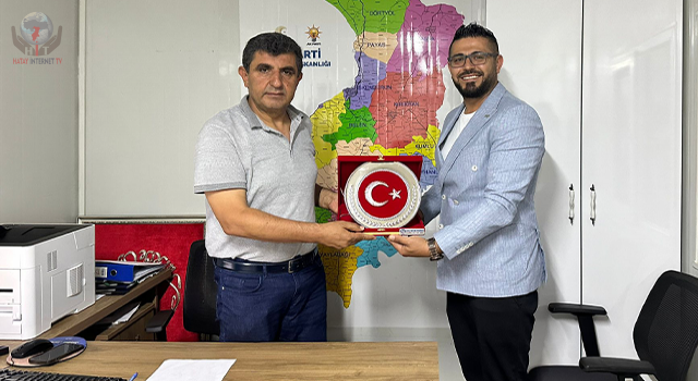 EMRAH ŞAHİN’DEN AK PARTİ’YE İSTİŞARE ZİYARETİ