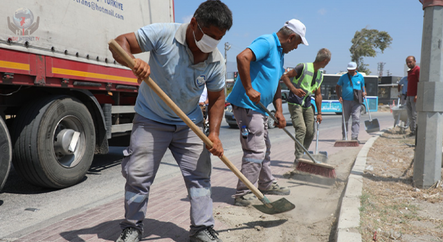 HBB'DE TEMİZLİK ÇALIŞMALARI 7/24 SÜRÜYOR