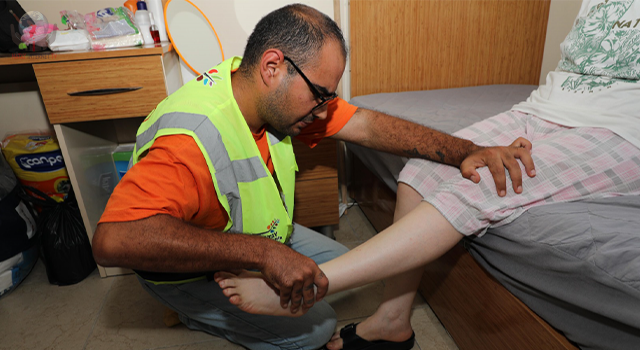 HBB’NİN EVDE FİZYOTERAPİ HİZMETİ SÜRÜYOR