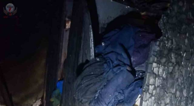 İskenderun’da ev yangınını itfaiye tarafından söndürüldü