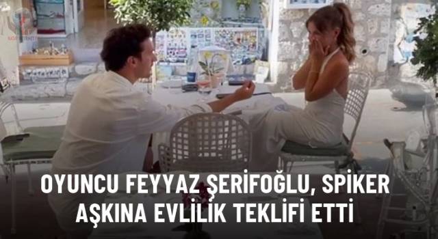 Merve Dinçkol'a evlilik teklifi