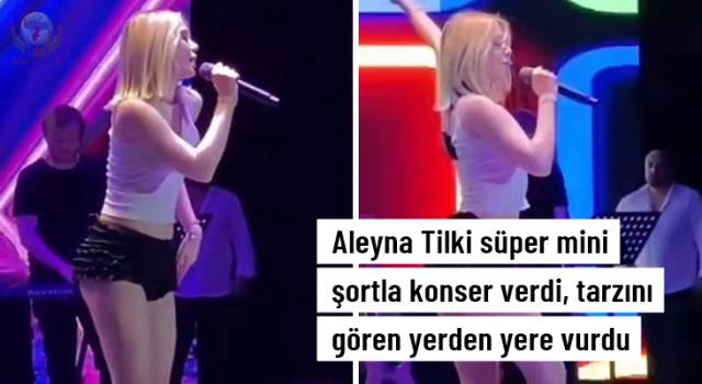 Sahne kıyafetiyle hiç beğenilmedi