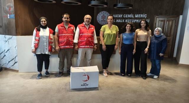 TÜRK KIZILAYI ANTAKYA ŞUBESİ'NDEN SESSİZ ETKİNLİK