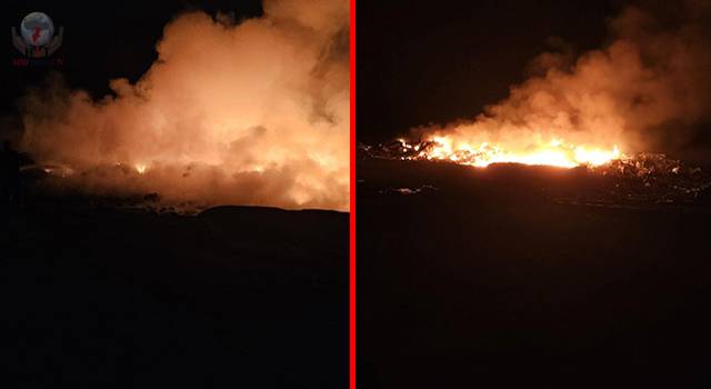 Antakya’da çıkan yangın ormana sıçramadan söndürüldü