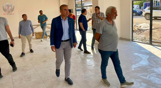 BAŞKAN ÇELİK YENİ KIRIKHAN’IN TEMELLERİNİ ATIYOR