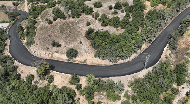 BELEN TRAFİĞİNİ RAHATLACAK YOL TAMAMLANIYOR