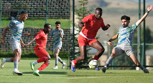 Hatayspor hazırlık maçında 1-1 berabere kaldı