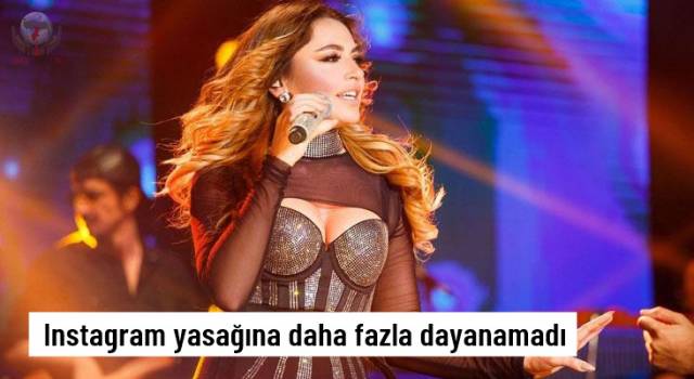 Instagram yasağı şarkıcı isyan ettirdi