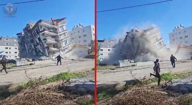 Önce film gibi izlediler, sonra da kaçtılar