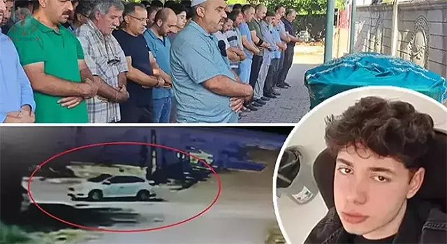 17 yaşındaki lise öğrencisinin okulun ilk gününde öldüğü feci kaza kamerada