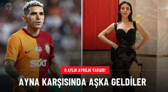 8 aylık ayrılık yaradı! Torreira ve Devrim Özkan ayna karşısında aşka geldi