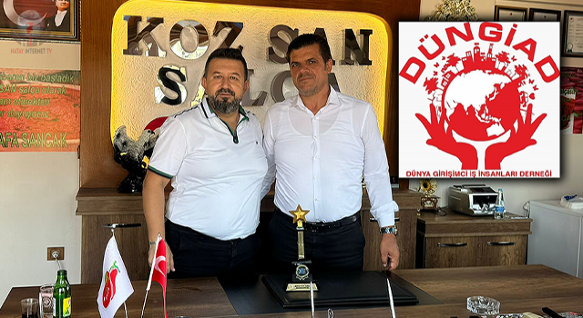 DÜNGİAD’DAN İŞ İNSANI SANCAK’A BÜYÜK ONUR