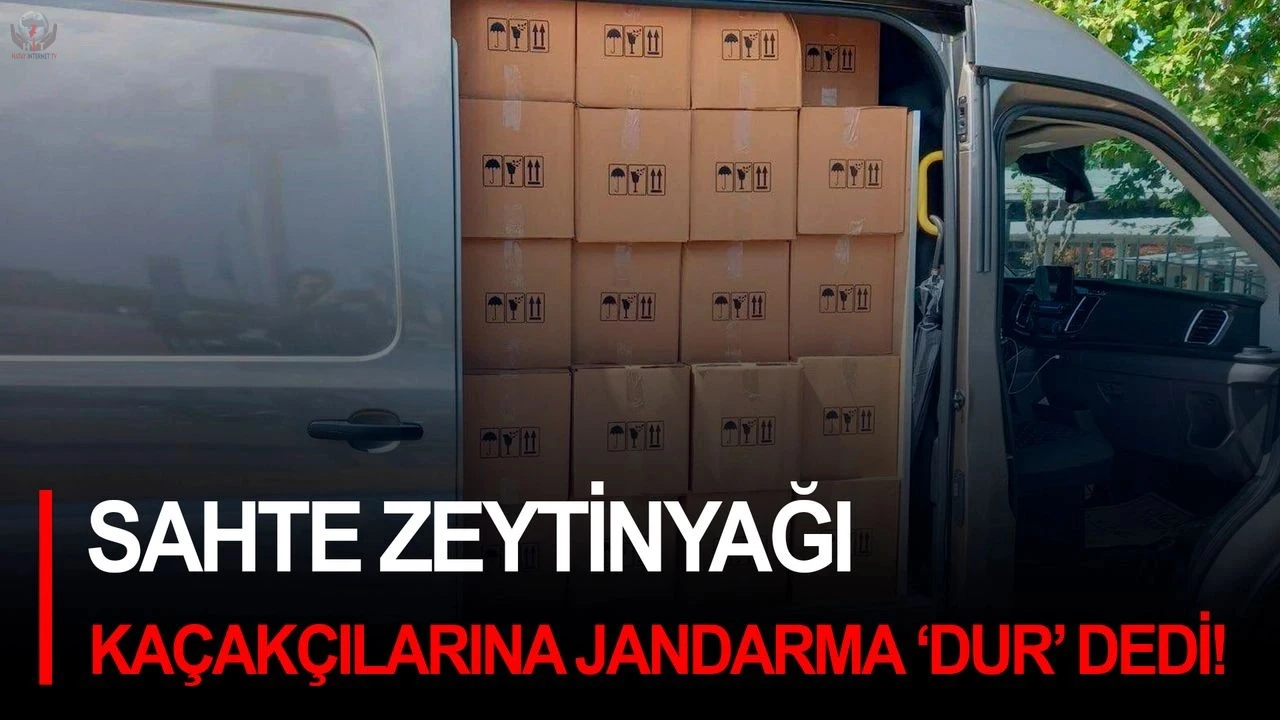 HATAY’A SAHTE ZEYTİNYAĞI GÖNDERECEKLERDİ POLİS EKİPLERİ SAHTECİLERİ SUÇÜSTÜ YAKALADI