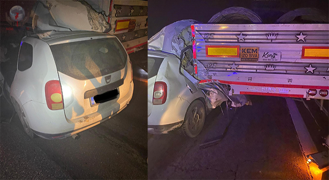 Hatayda trafik kazası 2 yaralı