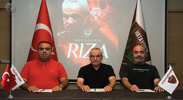 Hatayspor, Rıza Çalımbay ile sözleşme imzaladı