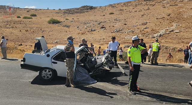 Hurdaya dönen Fiat Tofaş 1 kişiye mezar oldu