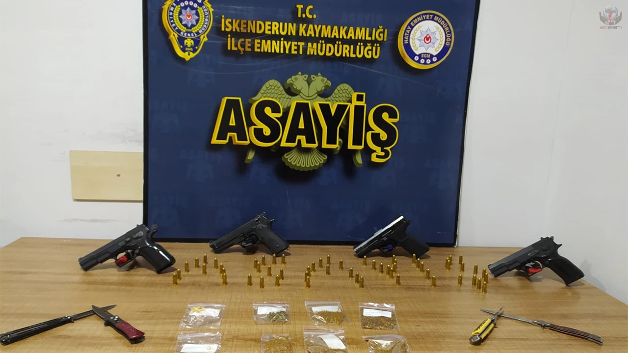 İskenderun'da 27 şüpheli şahıs yakalandı