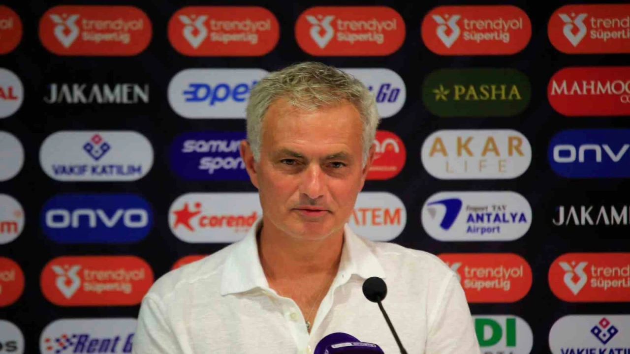 Jose Mourinho: Oyuncuların benim istediğim konsepti anlaması önemli