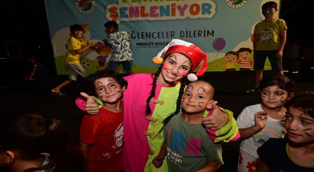 Kepez Belediyesinden çocuklara neşeli akşamlar