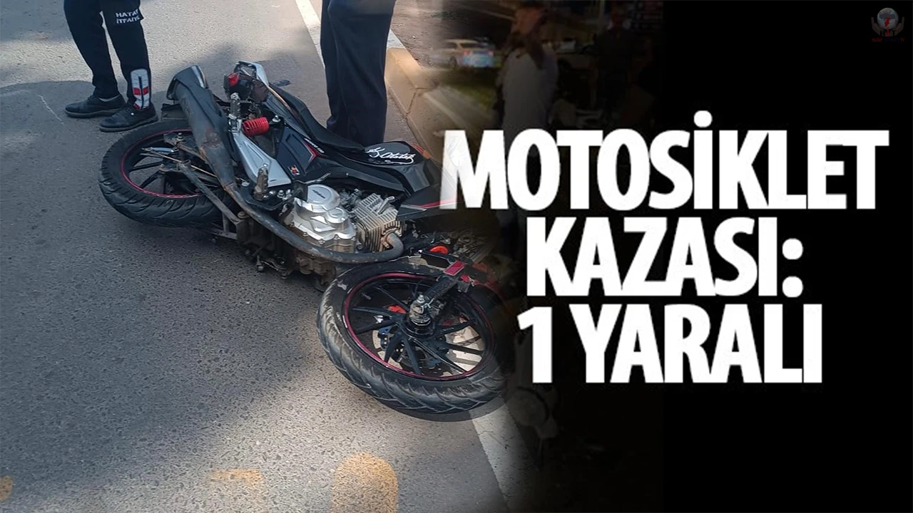 Reyhanlıda trafik kazası: 1 yaralı