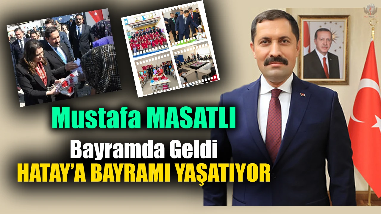 SAYIN VALİMİZ BAYRAMDA GELDİ, HATAY’A BAYRAMI YAŞATIYOR