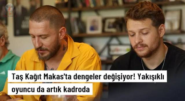 Uraz Kaygılaroğlu, Taş Kağıt Makas dizisine dahil oldu