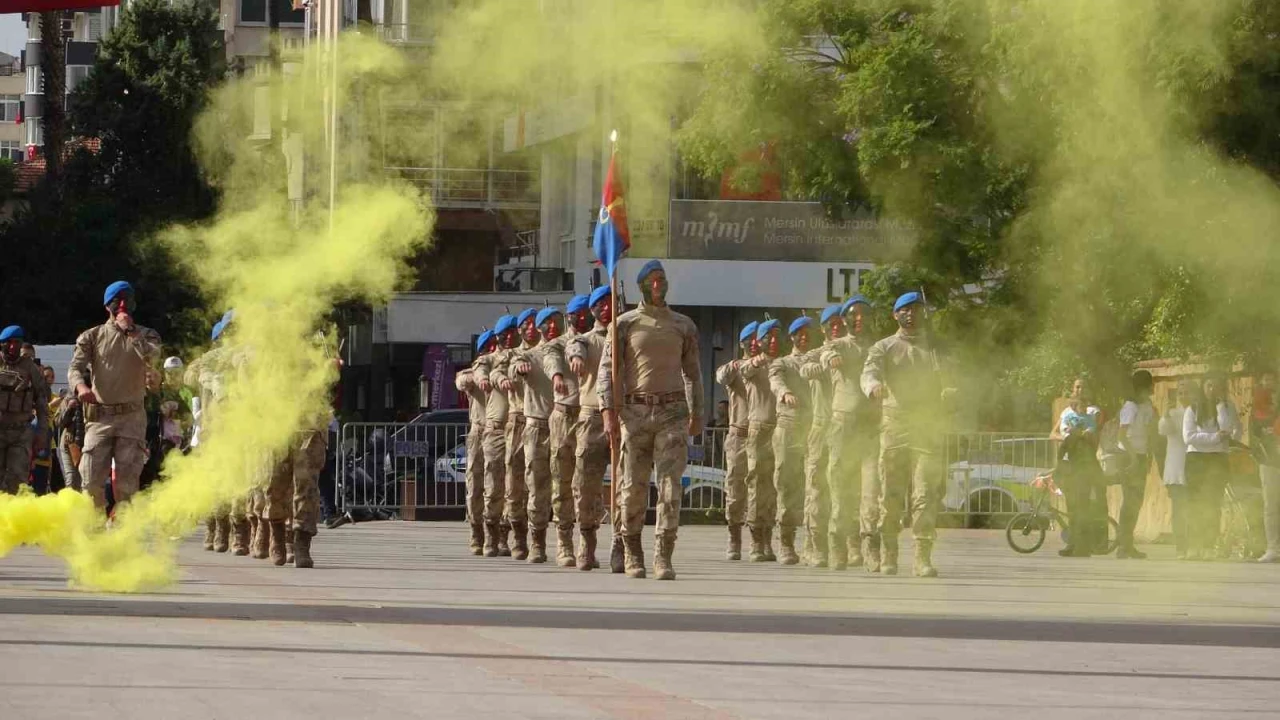 Mersinde Cumhuriyetin 101. yılı coşkuyla kutlandı