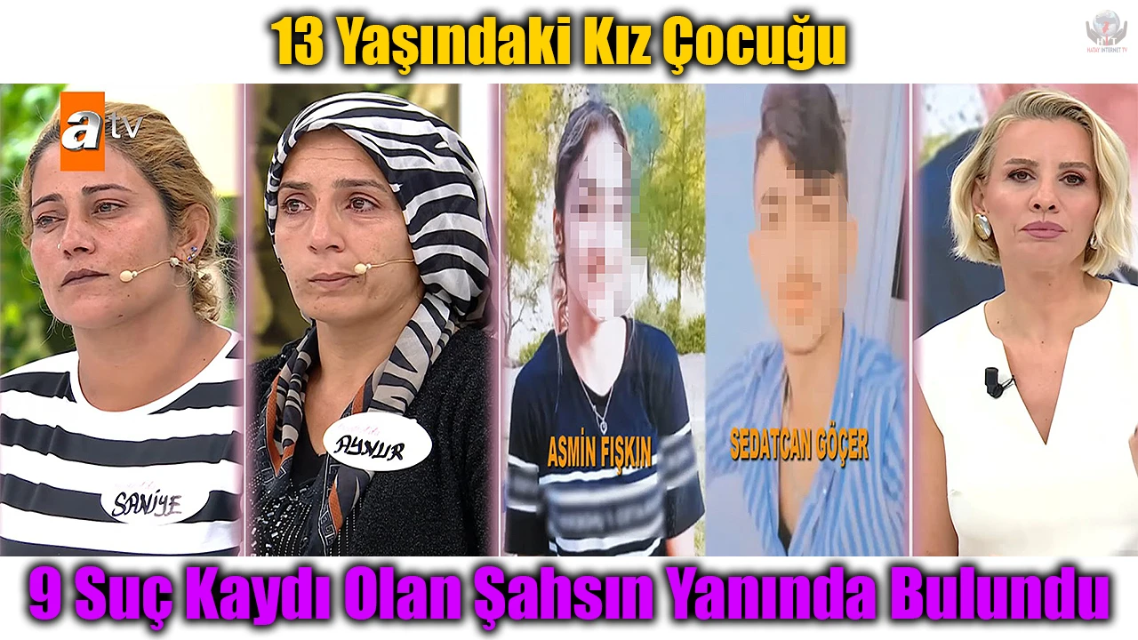 Okula diyerek evden çıkan 13 yaşındaki kız çocuğu, 6 gün sonra 9 suç kaydı olan şahsın yanında bulundu