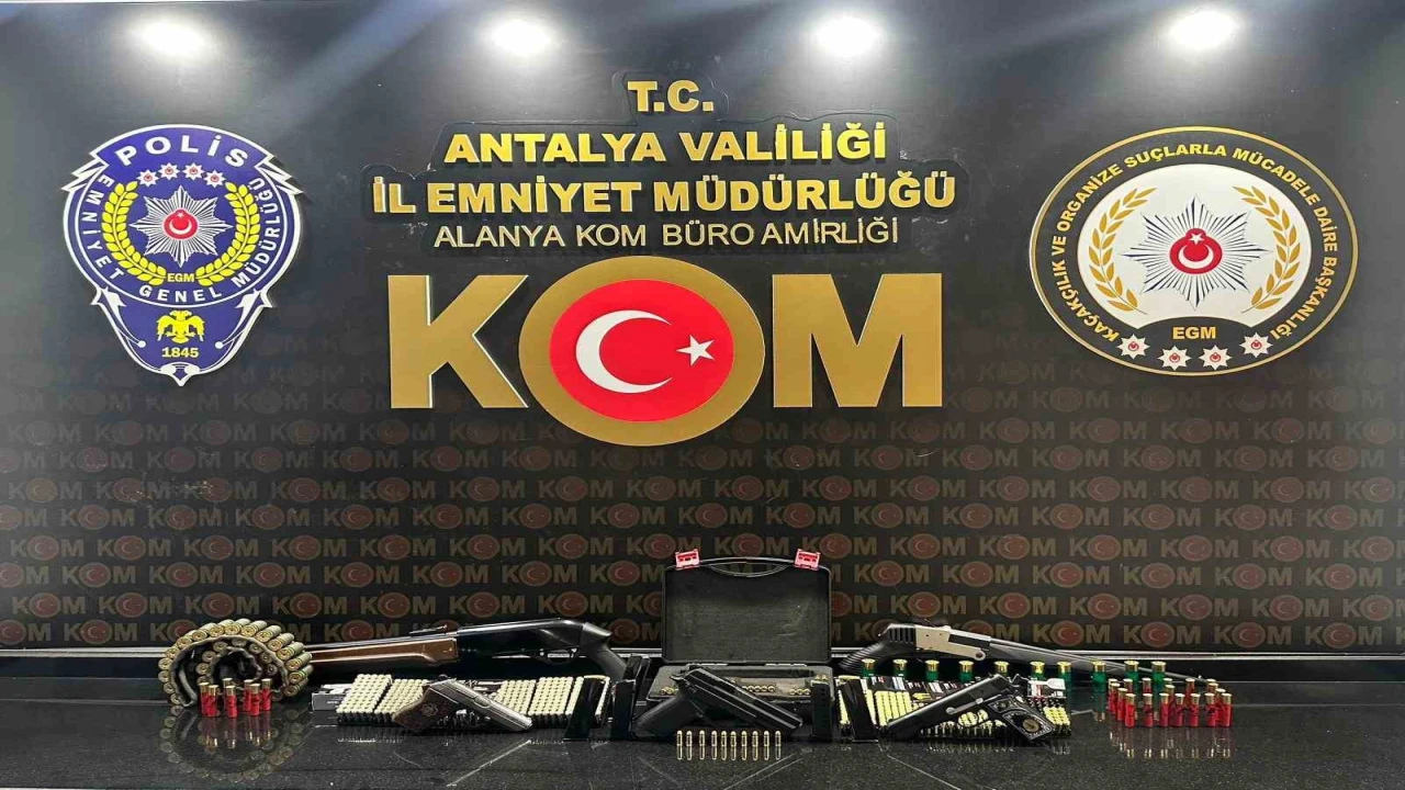 Alanyada silah operasyonu