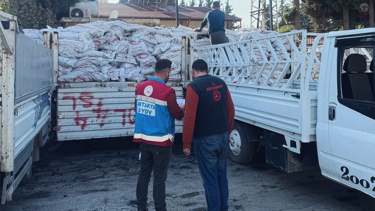 Antakya’da ihtiyaç sahibi 14 bin aileye kömür dağıtılacak