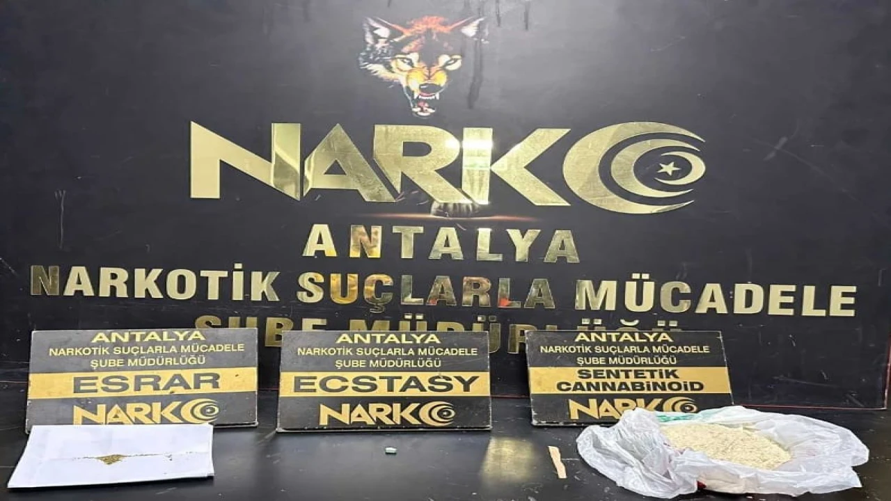 Antalyada zehir tacirlerine darbe: Son 1 haftada 19 tutuklama