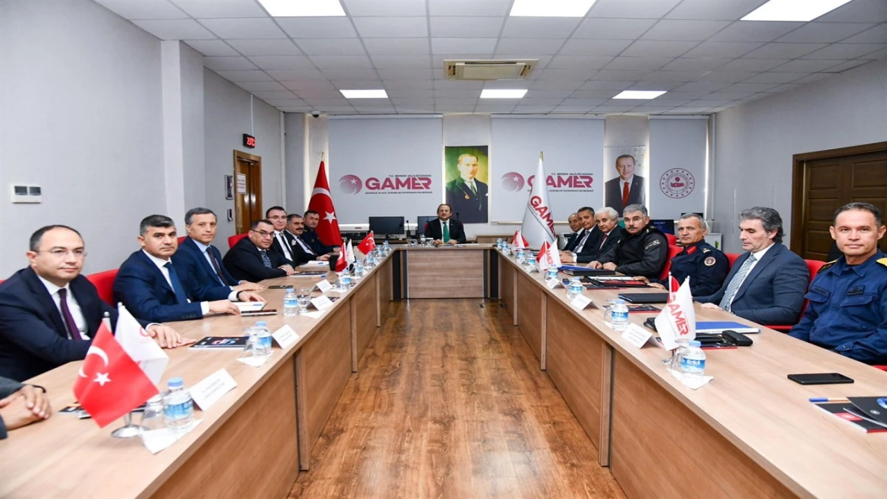 Asayiş ve Güvenlik Toplantısı Vali Ali Hamza Pehlivan başkanlığında gerçekleştirildi