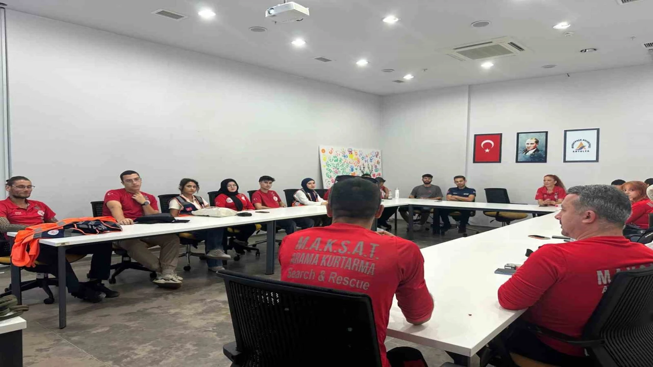 ASSİMde arama kurtarma eğitimi verildi