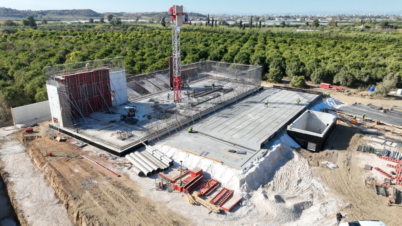 Serikteki 1,5 milyar TLlik içme suyu projesi tam gaz sürüyor