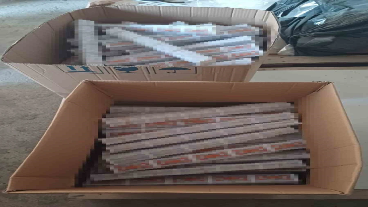 Adanada kaçak sigara imalatına geçit yok