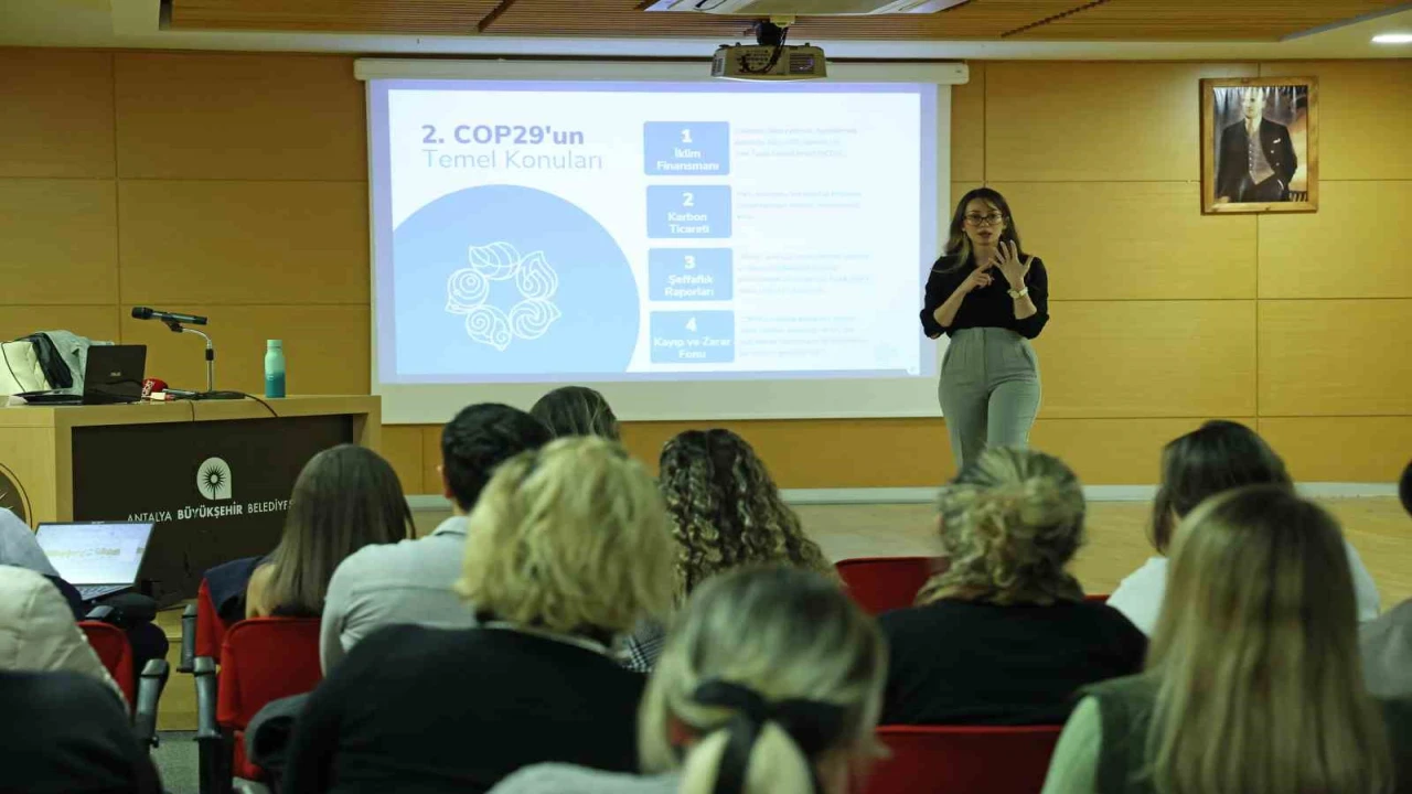 Antalya Büyükşehir Belediyesi COP31e ev sahipliği yapmaya aday