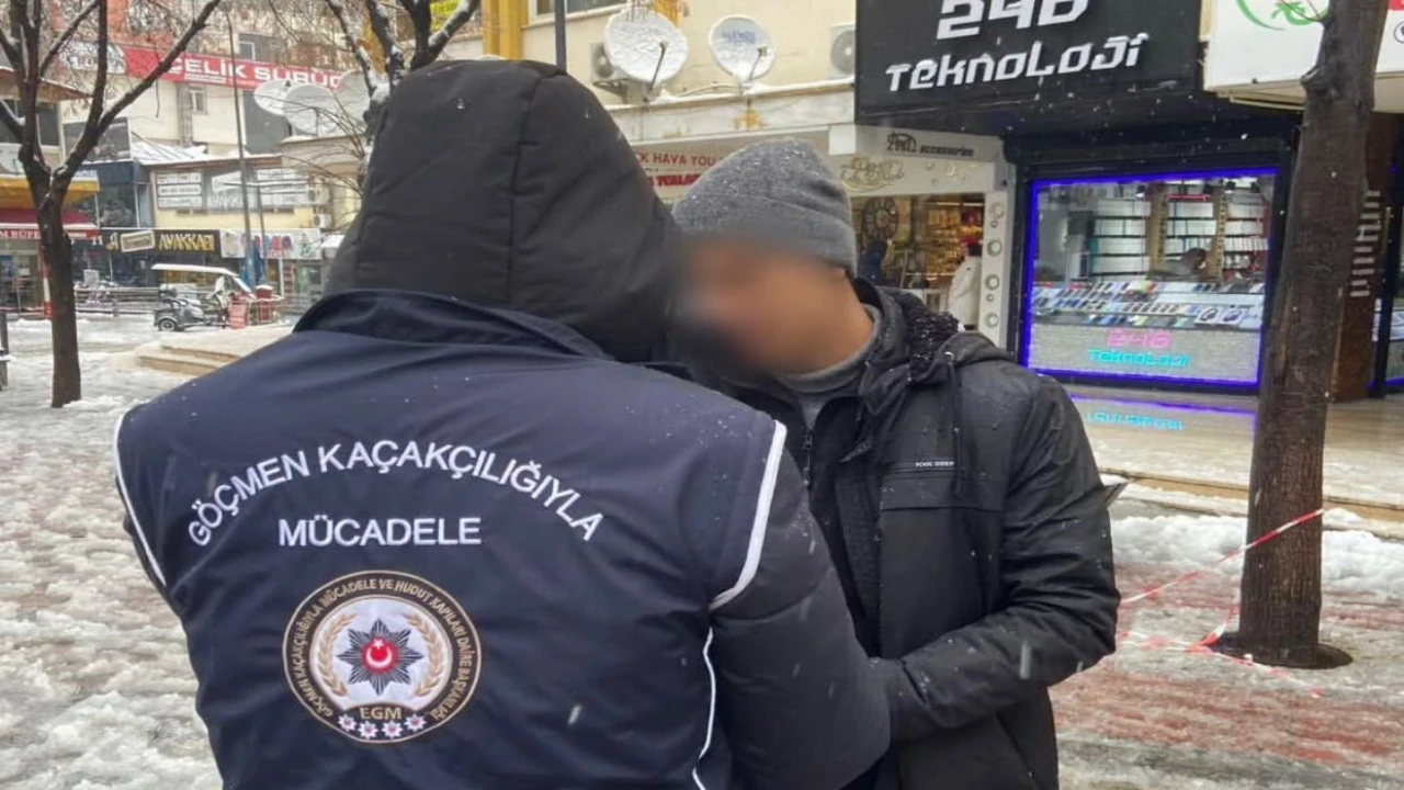 Ispartada düzensiz göçle mücadele uygulamaları