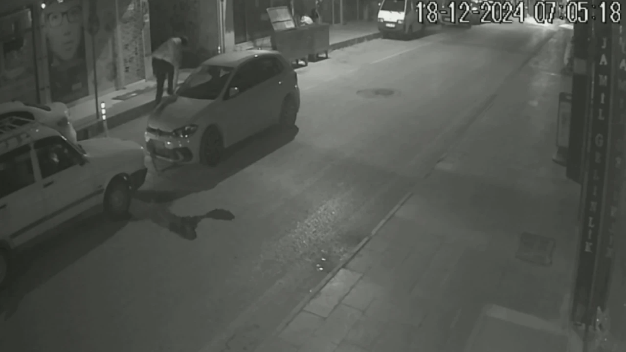 Ispartada mahalleliye gece dehşeti yaşattı