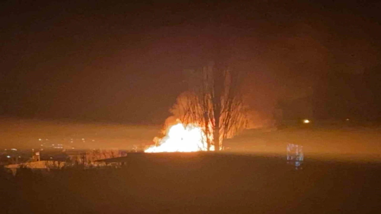 Kahramanmaraşta ikamet yangını