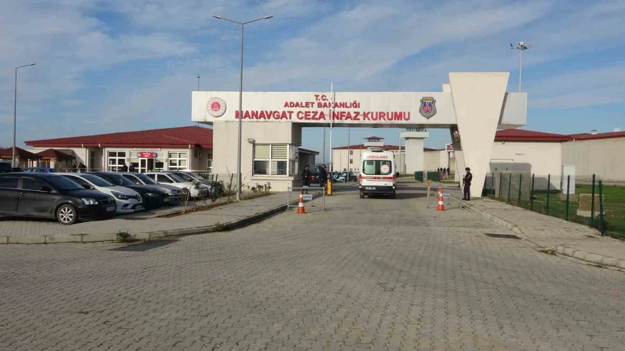 Manavgatta cezaevinde yangın tatbikatı