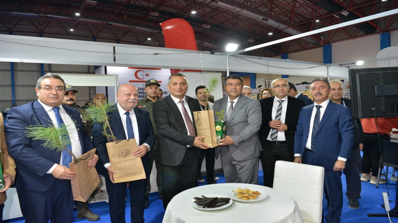 Mersin Orman Bölge Müdürlüğü, Tarım Fuarında fidan dağıttı